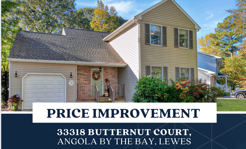 UNDER CONTRACT! Angola by the Bay 33318 Butternut Court LEWES, DE