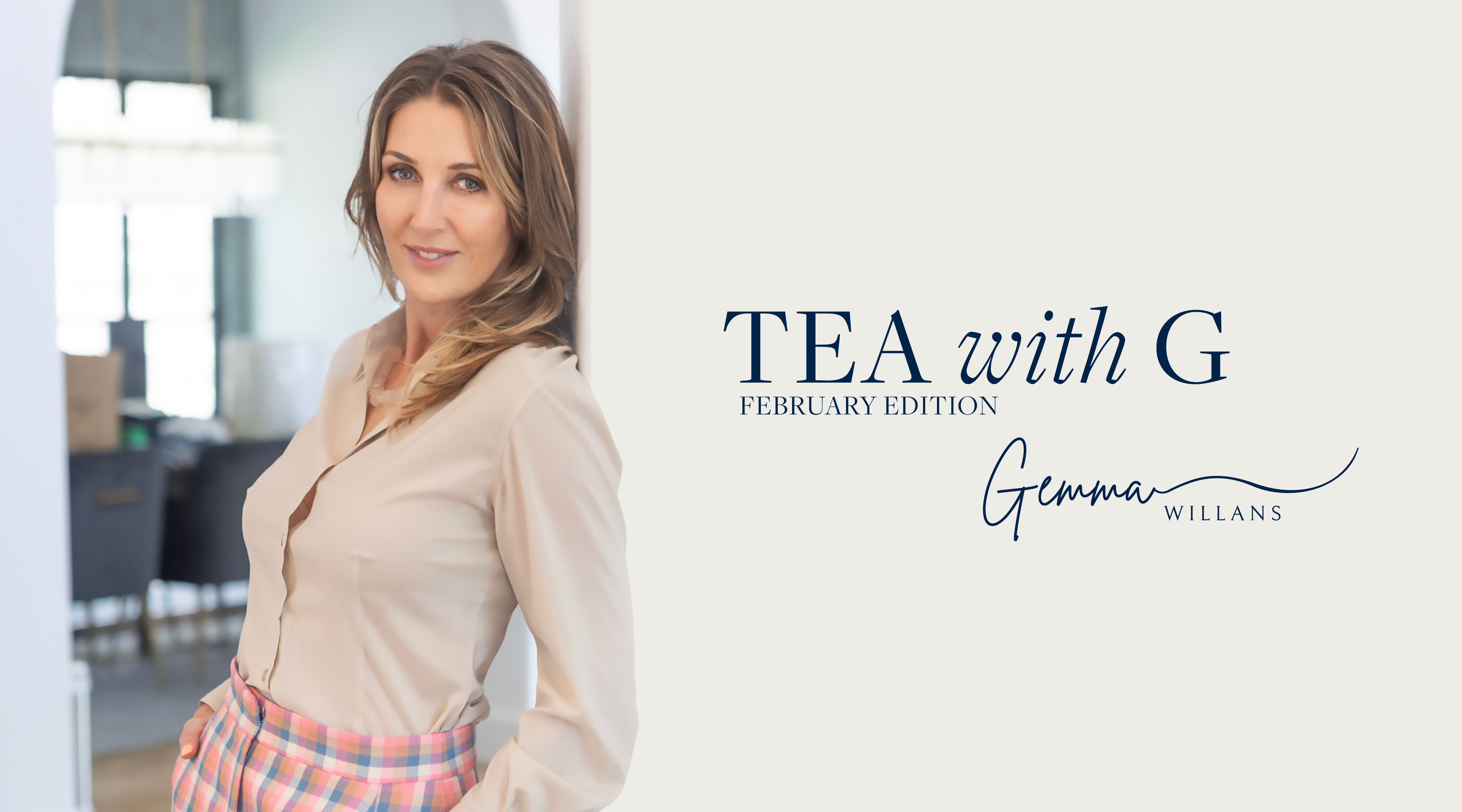 Tea with G &ndash; Newsletter Header