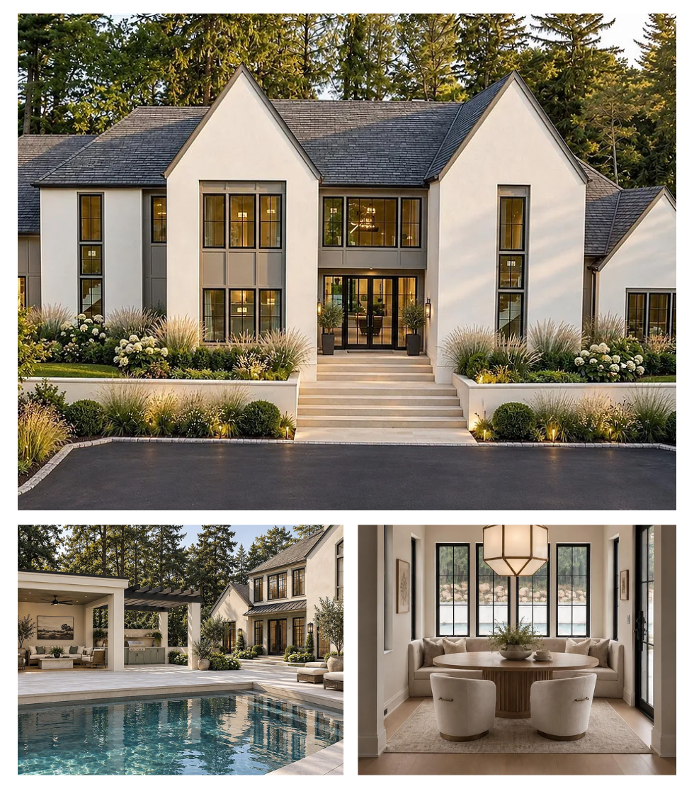 7 Brookville Road house collage